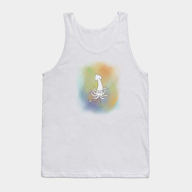 Dancing Squid Tank Top by Creativitees